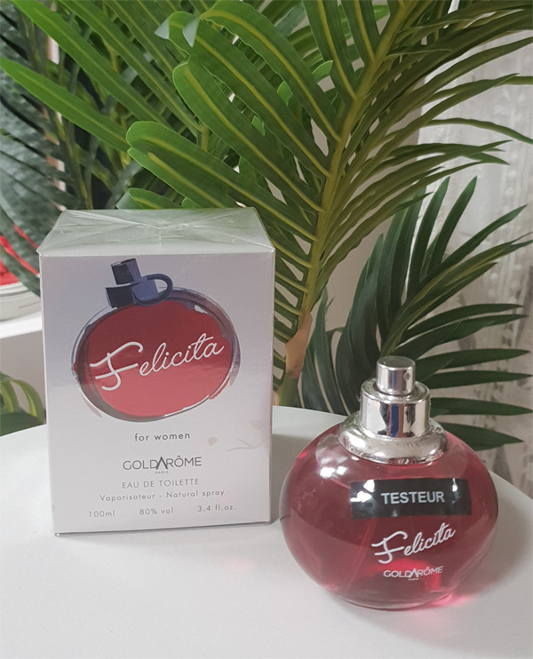 Eau de toilette Felicita femme ⋆ Goldarome Paris - 100ml