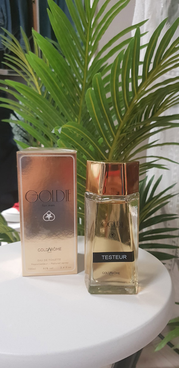 Eau de toilette GOLDIE Homme ⋆ Goldarome Paris - 100ml