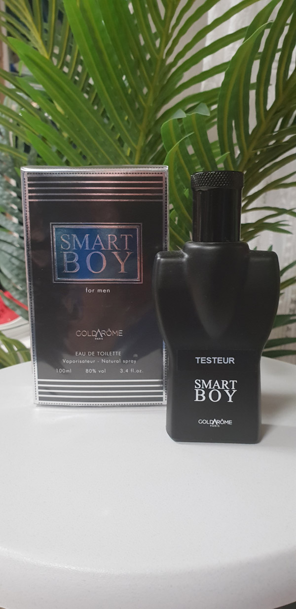 Eau de toilette SMART BOY Homme ⋆ Goldarome Paris - 100ml