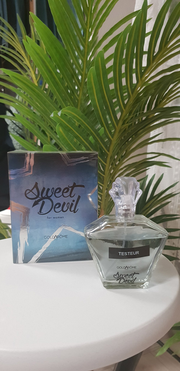 Eau de toilette SWEET DEVIL femme ⋆ Goldarome Paris - 100ml