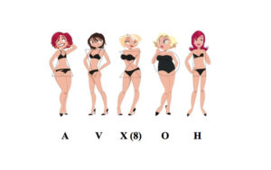 A V X (8) O H – Les différentes morphologie des femmes